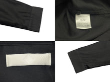 画像をギャラリービューアに読み込む, 極美品 ETHOSENS エトセンス 長袖シャツ トップス JAPAN製 リヨセル ナイロン ブラック サイズ2 中古 4b005416