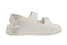 画像をギャラリービューアに読み込む, GUCCI グッチ ミニダブルG ラバー サンダル アイボリー ラバー 660243 GG ロゴ ホワイト金具 靴 サイズ42 良品 中古 4b005417