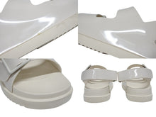 画像をギャラリービューアに読み込む, GUCCI グッチ ミニダブルG ラバー サンダル アイボリー ラバー 660243 GG ロゴ ホワイト金具 靴 サイズ42 良品 中古 4b005417