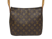 画像をギャラリービューアに読み込む, LOUIS VUITTON ルイヴィトン ルーピングMM ワンショルダーバッグ M51146 モノグラム PVC レザー ブラウン ゴールド金具 美品 中古 4b005419