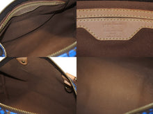 Load image into Gallery viewer, 極美品 LOUIS VUITTON ルイヴィトン スピーディ30 ハンドバッグ M40691 モノグラム パンプキンドット 草間彌生 ブルー 中古 4b005426