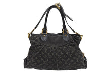 Load image into Gallery viewer, 極美品 LOUIS VUITTON ルイヴィトン ネオカヴィMM ハンドバッグ M95351 モノグラム デニム レザー 2WAY ゴールド金具 中古 4b005428