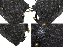 Load image into Gallery viewer, 極美品 LOUIS VUITTON ルイヴィトン ネオカヴィMM ハンドバッグ M95351 モノグラム デニム レザー 2WAY ゴールド金具 中古 4b005428