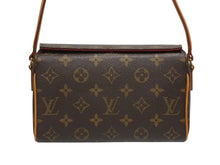 Load image into Gallery viewer, 極美品 LOUIS VUITTON ルイヴィトン ハンドバッグ レシタル モノグラムキャンバス M51900 ゴールド金具 ブラウン 中古 4b005429