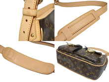 画像をギャラリービューアに読み込む, 新品同様 LOUIS VUITTON ルイヴィトン ワンショルダーバッグ ショルダー ハドソンGM モノグラム PVC ブラウン M40045 中古 4b005430