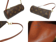 Load image into Gallery viewer, 極美品 LOUIS VUITTON ルイヴィトン パピヨン30 ハンドバッグ M51385 筒型 モノグラムキャンバス ブラウン 中古 4b005431