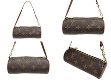 Load image into Gallery viewer, 極美品 LOUIS VUITTON ルイヴィトン パピヨン30 ハンドバッグ M51385 筒型 モノグラムキャンバス ブラウン 中古 4b005431