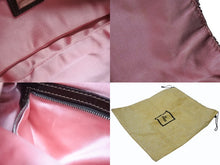 画像をギャラリービューアに読み込む, 極美品 FENDI フェンディ ビーズ刺繍 マンマバケット ハンドバッグ ブラック マルチカラー キャンバス ビーズ レザー ワンショルダー 26424 中古 4b005436