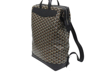 Load image into Gallery viewer, 新品未使用 GOYARD ゴヤール シザルパン バックパック ブラック リュック カーフスキン CISALPMMLTY01CL01P シルバー金具 中古 4b005437