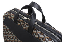 Load image into Gallery viewer, 新品未使用 GOYARD ゴヤール シザルパン バックパック ブラック リュック カーフスキン CISALPMMLTY01CL01P シルバー金具 中古 4b005437