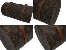 Load image into Gallery viewer, LOUIS VUITTON ルイヴィトン パピヨン26 ハンドバッグ M51386 モノグラム PVC レザー ブラウン ゴールド金具 美品 中古 4b005440