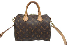 Load image into Gallery viewer, 極美品 LOUIS VUITTON ルイヴィトン スピーディ バンドリエール25 ハンドバッグ M41113 モノグラム ブラウン 中古 4b005444