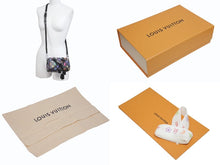 画像をギャラリービューアに読み込む, 新品同様 LOUIS VUITTON ルイヴィトン ナノスピーディ 村上隆 マルチカラー ブラック 2WAYバッグ M13406 PVC レザー 中古 4b005454