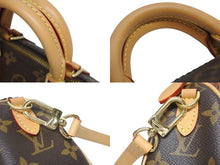 画像をギャラリービューアに読み込む, 新品同様 LOUIS VUITTON ルイヴィトン ナノスピーディ ハンドバッグ 2WAYバッグ M81085 モノグラム 中古 4b005455