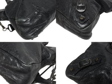 画像をギャラリービューアに読み込む, BALENCIAGA バレンシアガ ザ ファースト 2WAYバッグ ハンドバッグ ショルダーバッグ 103208・213048 ブラック 美品 中古 4b005456