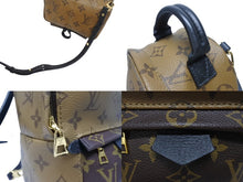 画像をギャラリービューアに読み込む, 極美品 LOUIS VUITTON ルイヴィトン LV パームスプリングス ミニ モノグラム リバース バックパック M42411 ブラウン 中古 4b005457