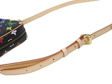 画像をギャラリービューアに読み込む, 新品同様 LOUIS VUITTON ルイヴィトン モノグラムマルチカラー リフト ショルダーバッグ ブラック M40056 村上隆 中古 4b005458