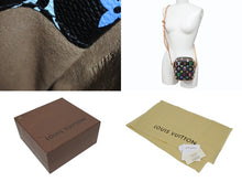 画像をギャラリービューアに読み込む, 新品同様 LOUIS VUITTON ルイヴィトン モノグラムマルチカラー リフト ショルダーバッグ ブラック M40056 村上隆 中古 4b005458