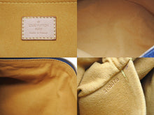 画像をギャラリービューアに読み込む, LOUIS VUITTON ルイヴィトン ネオスピーディ ハンドバッグ M95019 モノグラム デニム インディゴブルー ゴールド金具 美品 中古 4b005459