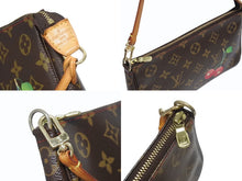 画像をギャラリービューアに読み込む, 極美品 LOUIS VUITTON ルイヴィトン モノグラム チェリー ポシェットアクセソワール アクセサリーポーチ 村上隆 M95008 中古 4b005464