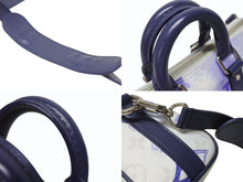 画像をギャラリービューアに読み込む, 極美品 LOUIS VUITTON ルイヴィトン キーポルXS 2WAY ショルダーバッグ モノグラムウォーターカラー ネイビー ホワイト M45761 中古 4b005469