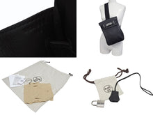 Load image into Gallery viewer, 極美品 エルメス HERMES アッカドPM W刻印 ワンショルダーバッグ ブラック トゴ 新型 シルバー金具 中古 4b005472