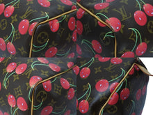 画像をギャラリービューアに読み込む, 極美品 LOUIS VUITTON ルイヴィトン キーポル45 ボストンバッグ M95011 モノグラム チェリー PVC レザー ブラウン 村上隆 美品 中古 4b005477