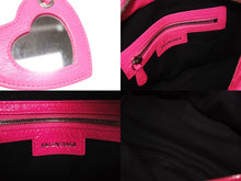 画像をギャラリービューアに読み込む, 極美品 BALENCIAGA バレンシアガ ネオカゴールxs ショルダーバッグ ハンドバッグ 2way 700940レザー ピンク 中古 4b005478