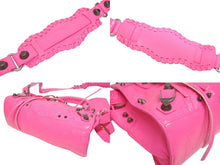 画像をギャラリービューアに読み込む, 極美品 BALENCIAGA バレンシアガ ネオカゴールxs ショルダーバッグ ハンドバッグ 2way 700940レザー ピンク 中古 4b005478