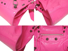 画像をギャラリービューアに読み込む, 極美品 BALENCIAGA バレンシアガ ネオカゴールxs ショルダーバッグ ハンドバッグ 2way 700940レザー ピンク 中古 4b005478