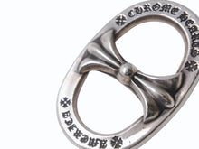 Load image into Gallery viewer, CHROME HEARTS クロムハーツ SCARF RING スカーフリング シルバー925 2004/.925刻印 47g 美品 中古 4b005492