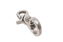 Load image into Gallery viewer, CHROME HEARTS クロムハーツ QUICK CLIP CROSS BALL クイック クリップ キーチェーン キーリング クロスボール 約47.4g 良品 中古 4b005493