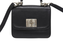 Load image into Gallery viewer, CHROME HEARTS クロムハーツ GROW UP 2WAY BAG スモール ハンドバッグ CHクロスクロージャ― スト付き ブラック シルバー925 美品 中古 4b005495