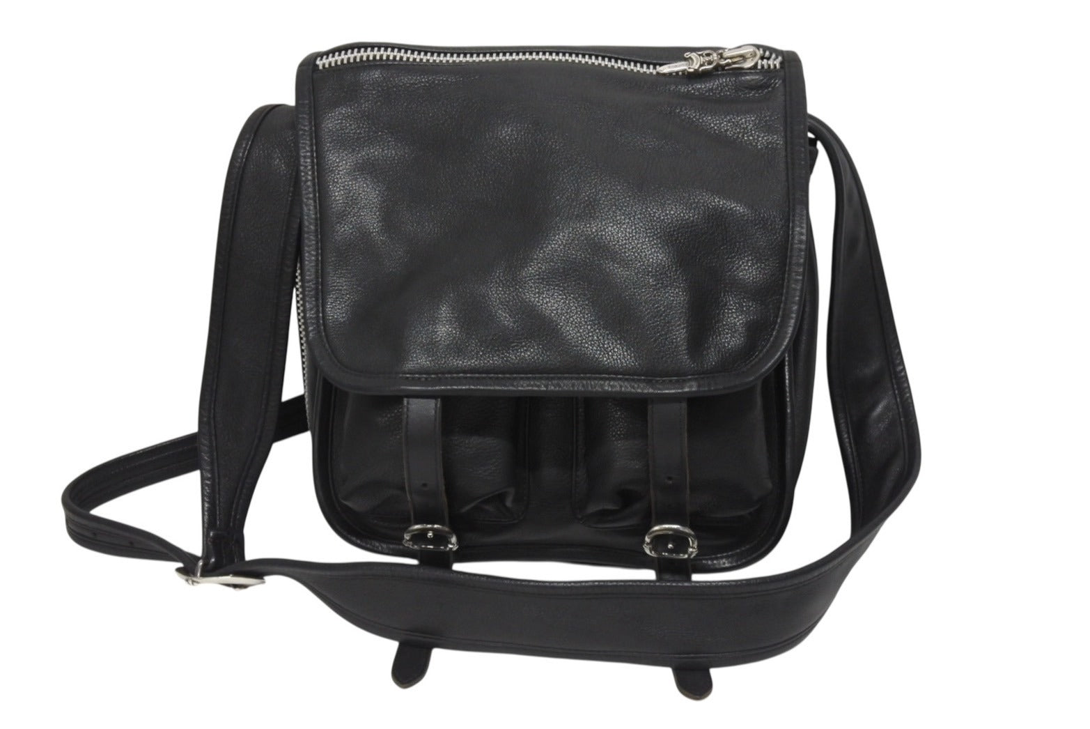 Chrome Hearts ショルダー メールバッグ 【レア】【90s】 極美品 CHROME HEARTS クロムハーツ メールバッグ ショルダーバッグ