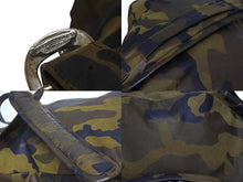 Load image into Gallery viewer, 極美品 CHROME HEARTS クロムハーツ 7THグレード カモフラージュ リュック セメタリー クロスパッチ レザー カモ柄 迷彩 シルバー925 中古 4b005499