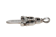 Load image into Gallery viewer, 極美品 CHROME HEARTS クロムハーツ LARGE DAGGER ラージダガー 39.4g ペンダント トップ シルバー925 中古 4b005503