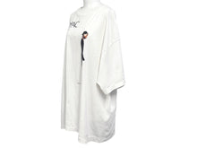 画像をギャラリービューアに読み込む, SAINT MITCHAEL セントマイケル 2PC_SS TEE 2PAC 半袖Tシャツ SM-HR8-0000-C15 サイズXL ホワイト プリント 美品 中古 4b005507