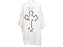 画像をギャラリービューアに読み込む, SAINT MITCHAEL セントマイケル 2PC_SS TEE 2PAC 半袖Tシャツ SM-HR8-0000-C15 サイズXL ホワイト プリント 美品 中古 4b005507