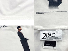 画像をギャラリービューアに読み込む, SAINT MITCHAEL セントマイケル 2PC_SS TEE 2PAC 半袖Tシャツ SM-HR8-0000-C15 サイズXL ホワイト プリント 美品 中古 4b005507