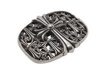 Load image into Gallery viewer, 極美品 CHROME HEARTS クロムハーツ BUCKL CEMETERY ベルト セメタリークロス バックル シルバー925 273g 中古 4b005509