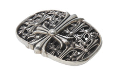 Load image into Gallery viewer, 極美品 CHROME HEARTS クロムハーツ BUCKL CEMETERY ベルト セメタリークロス バックル シルバー925 273g 中古 4b005509