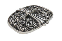 Load image into Gallery viewer, 極美品 CHROME HEARTS クロムハーツ BUCKL CEMETERY ベルト セメタリークロス バックル シルバー925 273g 中古 4b005509