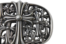 Load image into Gallery viewer, 極美品 CHROME HEARTS クロムハーツ BUCKL CEMETERY ベルト セメタリークロス バックル シルバー925 273g 中古 4b005509