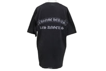 画像をギャラリービューアに読み込む, CHROME HEARTS クロムハーツ 半袖Tシャツ サイズM オールドクロス プリント ロサンゼルス限定 ブラック 美品 中古 4b005510