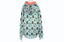 Load image into Gallery viewer, PHENOMENON フェノメノン × LEMAR &amp; DAULEY レマー&amp;ダーレー ジップアップフーディー ILLHDD-022 サイズXL 総柄 美品 中古 4b005511