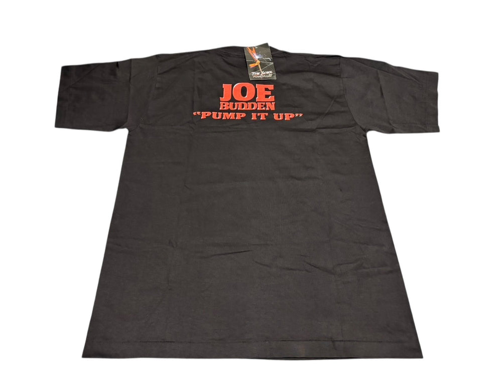 THE ROXX JOE BUDDEN Vintage T-shirt Dead Stock Cotton L black Good Used 4b005512