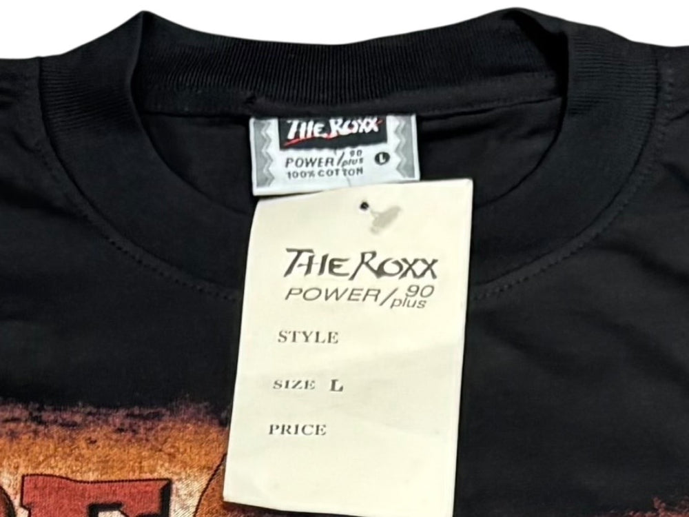 THE ROXX ザロックス JOE BUDDEN ヴィンテージTシャツ デッドストック コットン L black 良品 中古 4b005512
