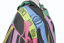 画像をギャラリービューアに読み込む, PHENOMENON フェノメノン ジップアップフーディー パーカー ILLHDD-019 サイズL マルチカラー 総柄 美品 中古 4b005513