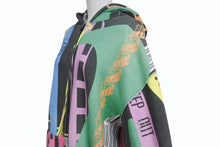 画像をギャラリービューアに読み込む, PHENOMENON フェノメノン ジップアップフーディー パーカー ILLHDD-019 サイズL マルチカラー 総柄 美品 中古 4b005513