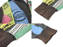 画像をギャラリービューアに読み込む, PHENOMENON フェノメノン ジップアップフーディー パーカー ILLHDD-019 サイズL マルチカラー 総柄 美品 中古 4b005513